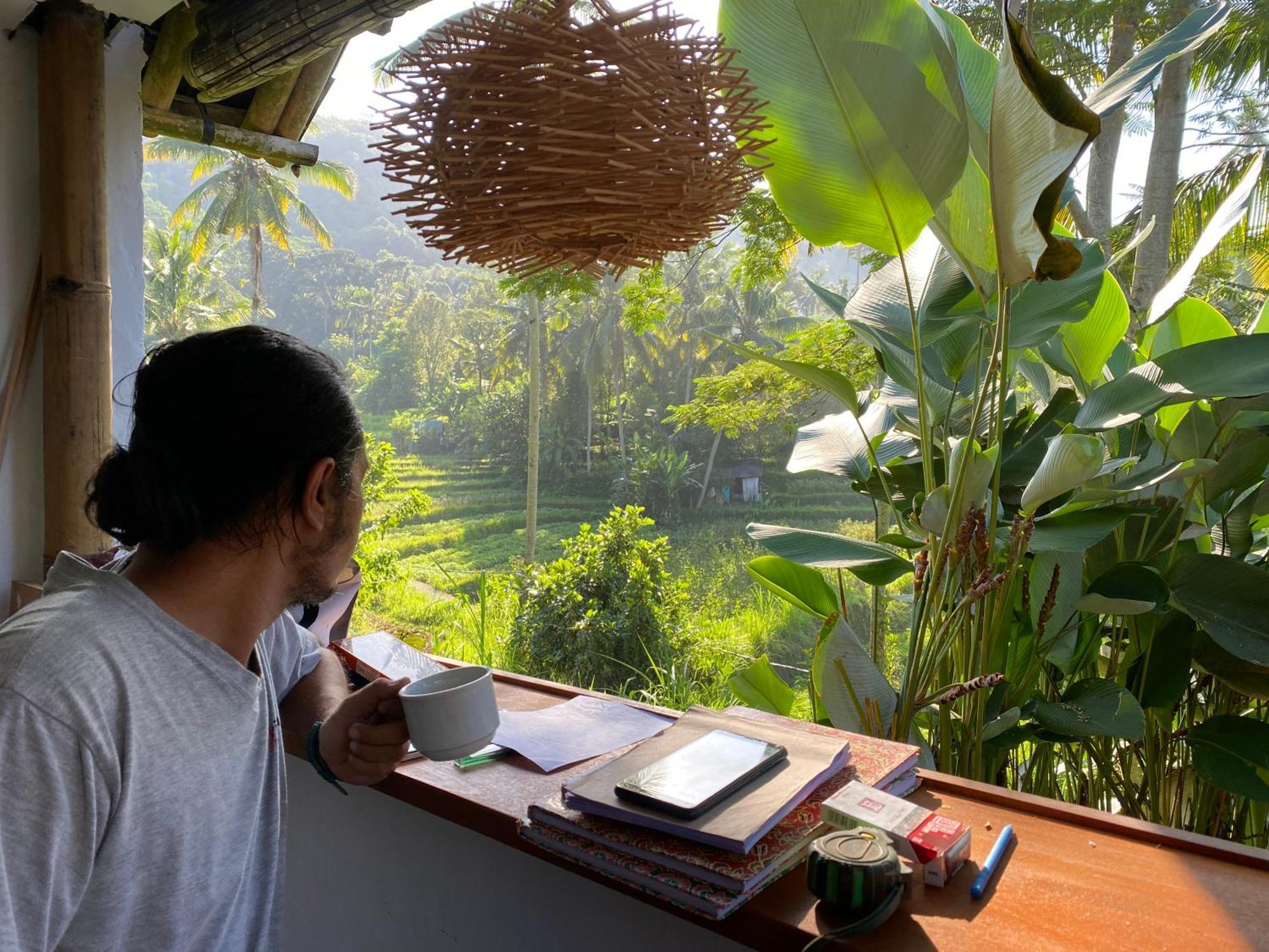 Bed and Breakfast Gladak Di Uma Bali Sidemen  Exterior foto
