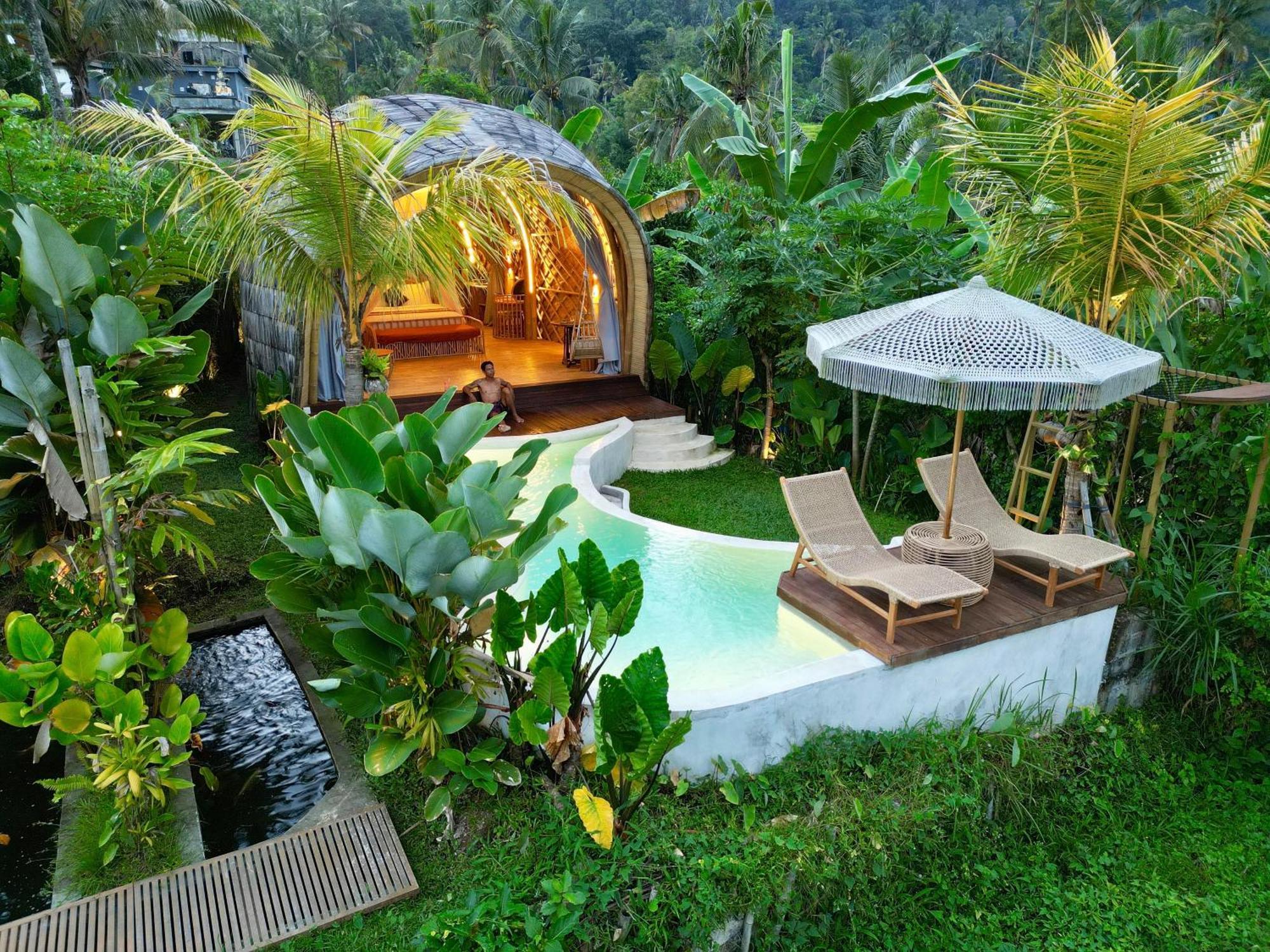 Bed and Breakfast Gladak Di Uma Bali Sidemen  Exterior foto